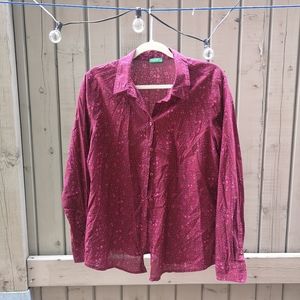 Benetton Shirt, cotton size L